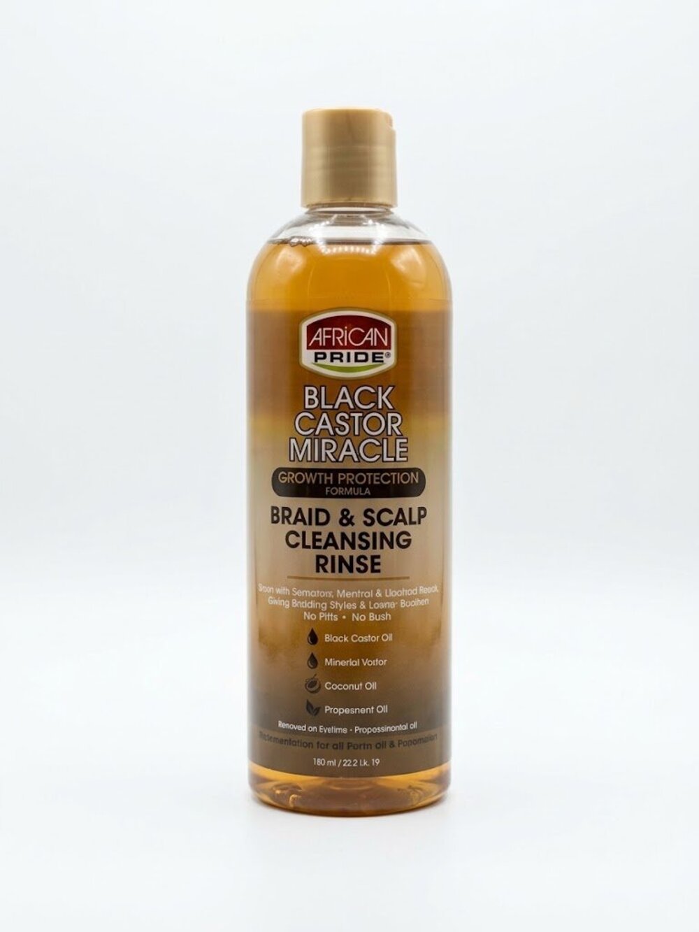 African Pride Black Castor Miracle Growth Protection Formula Rinse